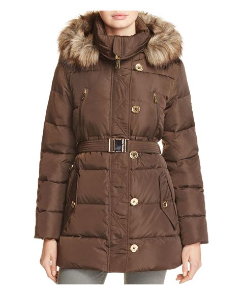 michael kors trench|michael kors puffer jacket.